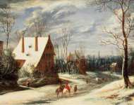 Heil Daniel van Winter Landscape  - Hermitage